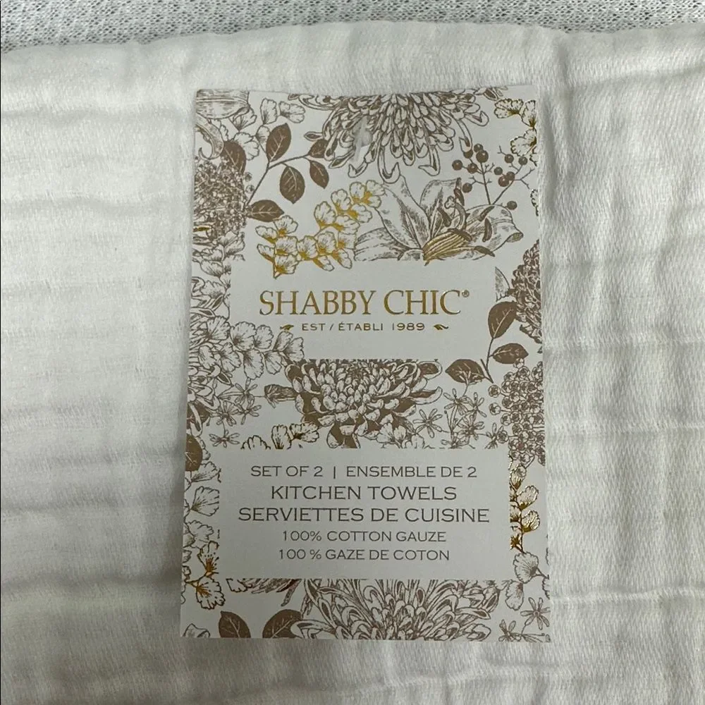 SC White Sage Green Brown Cotton Gauze Fall Harvest Pumpkin Kitchen Towels
